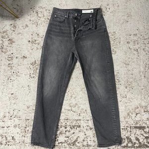 Rag & Bone Light Black Jeans Straight Leg - Size 28